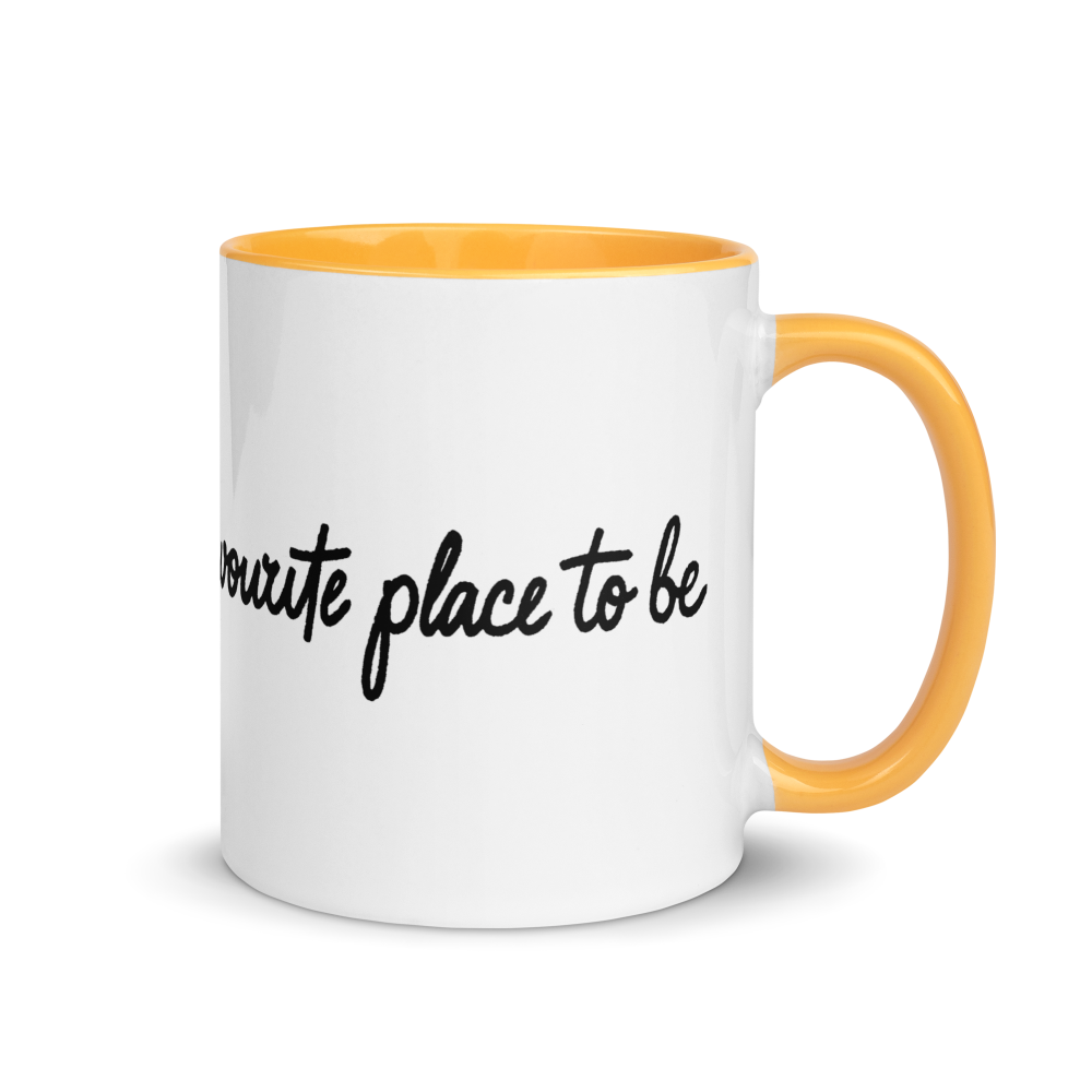 My Favourite Place To Be Mug 3